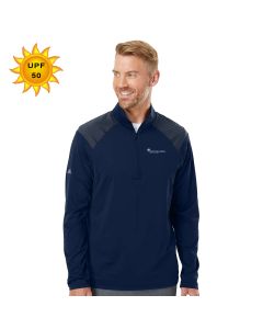 Adidas - Shoulder Stripe Quarter-Zip Pullover