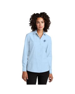 MERCER+METTLE Women&#039;s Long Sleeve Stretch Woven Shirt
