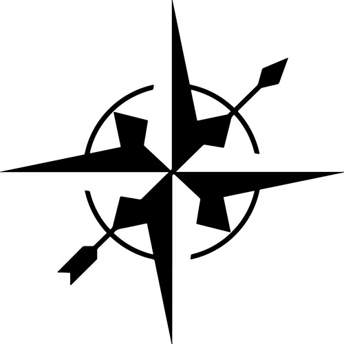 PCS - Compass - embroidery